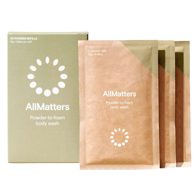 AllMatters Body Wash Pulver Refills (3 stk)