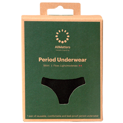 AllMatters Period Underwear Bikini Size M (1 stk)