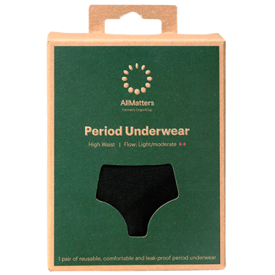 AllMatters Period Underwear High-Waist Size S (1 stk)
