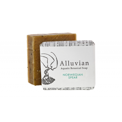 Alluvian Norwegian Spear Aquatic Botanical Bar Soap (99 g)