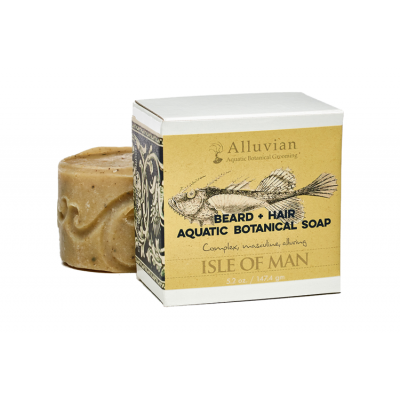 Alluvian Isle of Man - Beard + Hair Soap (147 g)