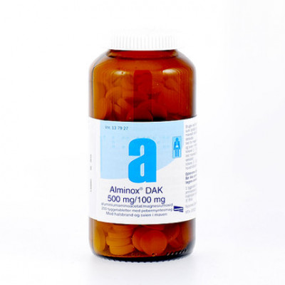 Alminox DAK Tyggetabletter (200 stk)