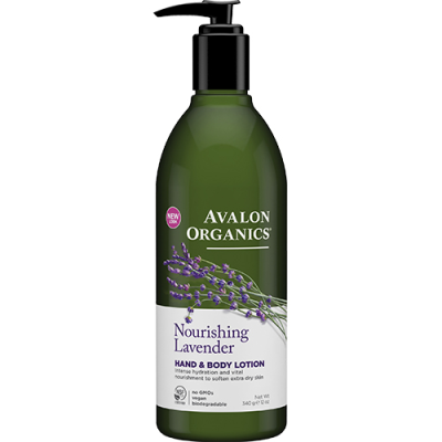 Avalon Organics Hand & Bodylotion Lavender Nourishing (340 g)
