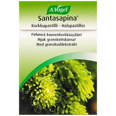 Santasapina halspastiller i æske (30 gr)