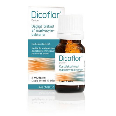 Dicoflor Kosttilskud Med Mælkesyrebakterier (5 ml)