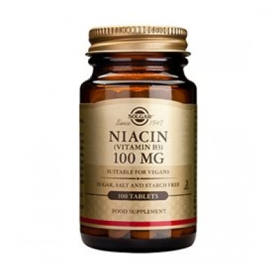 Solgar Niacin B3-Vitamin 100mg