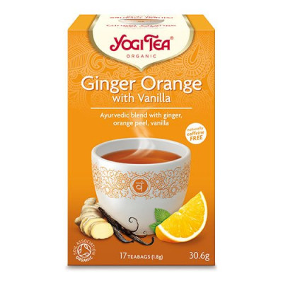 Yogi Tea Ginger orange with vanilla Ø (17 br)