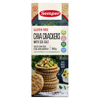Semper Crackers Chia (160 g)