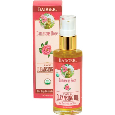 Badger Damascus Rose Cleansing Oil (60 ml)