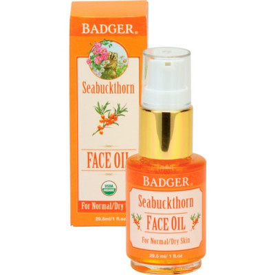 Badger Seabuckthorn Face Oil (30 ml)