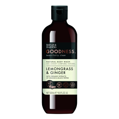 Baylis & Harding Goodness Lemongrass & Ginger Body Wash (500 ml)