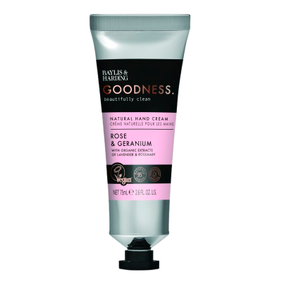 Baylis & Harding Goodness Rose & Geranium Hand Cream (75 ml)