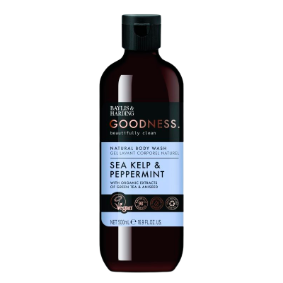 Baylis & Harding Goodness Sea Kelp & Peppermint Body Wash (500 ml)