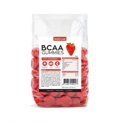 Bodylab BCAA Gummies Sweet Strawberry (100 g)