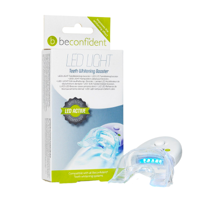 Beconfident LED Booster Light With Double Sided Mouth Tray (1 stk)