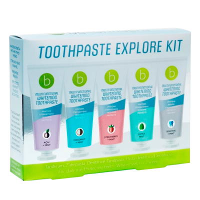 Beconfident Multifunctional Whitening Toothpaste Explore Kit 5 Flavours (5 x 25 ml)