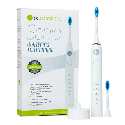 Beconfident Sonic Electric Whitening Toothbrush White/Rose Gold (1 stk)
