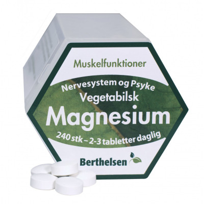 Berthelsen Magnesium 150 mg (240 tabletter)