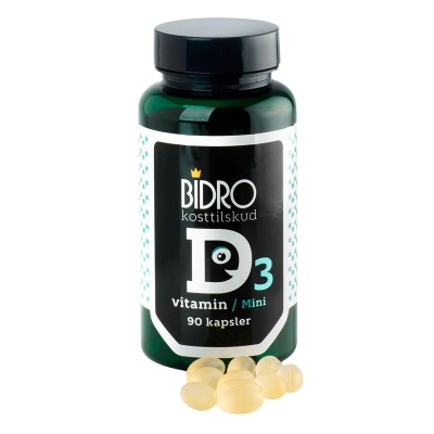 Bidro D3 Vitamin Mini (90 kap)