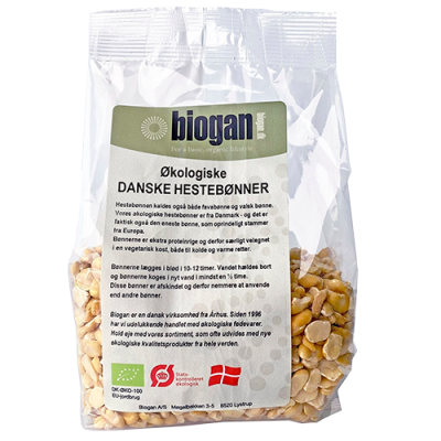Biogan Favabønner/Hestebønner Ø (500 g)
