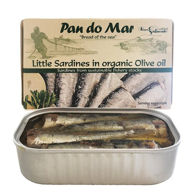Små sardiner i olivenolie Ø