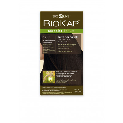 BioKap 2.9 Nutricolor Dark Chestnut Chocolate DELICATO Dye