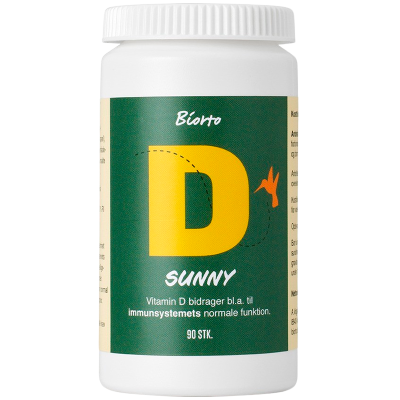 Biorto D-Vitamin (90 kapsler)