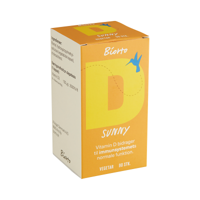 Biorto D-Vitamin (90 kapsler)