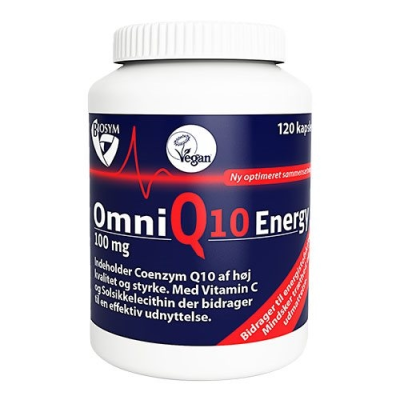Biosym OmniQ10 Energy 100 mg 120 kapsler