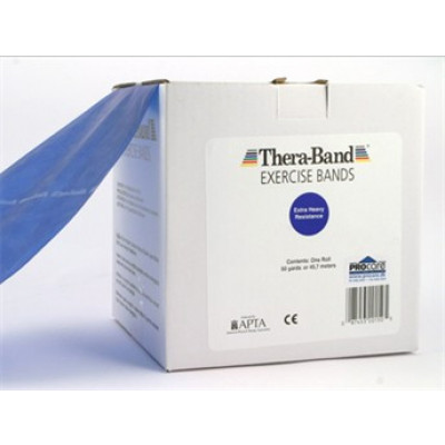 Thera-Band elastik bånd 45m (Blå - Over middel)