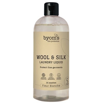 Byoms Delicate Wash Probiotic Laundry Detergent Fig Milk Scent Colour 33 Washes (500 ml)