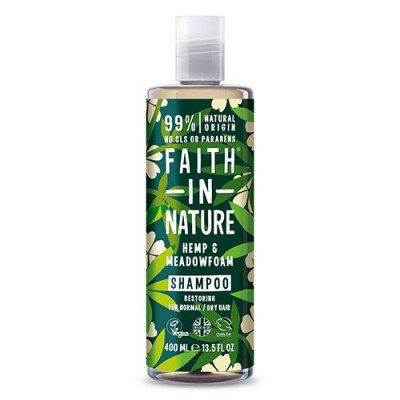 Faith in Nature Shampoo Hamp & Engrapgræs (400 ml)