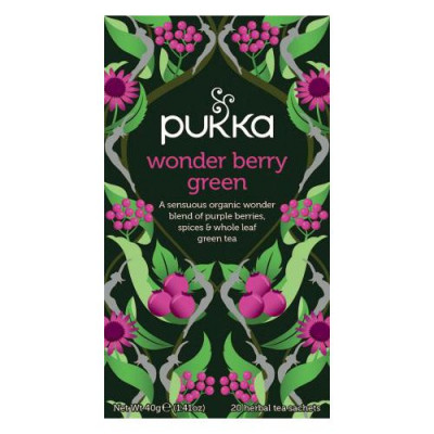 Pukka Wonderberry Green Te Ø (20 breve)
