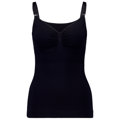 Carriwell Seamless Amme Top Med Shapewear Sort - Small (1 stk)