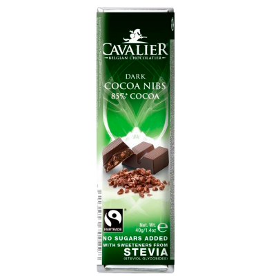 Cavalier Chokoladebar Mørk (44 gr)