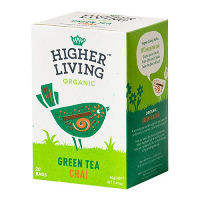 Higher Living Green Tea Chai Ø (20 br)