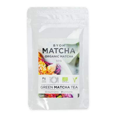 Byoh Matcha grøn te pulver P5 Ø Food Grade (50 g)