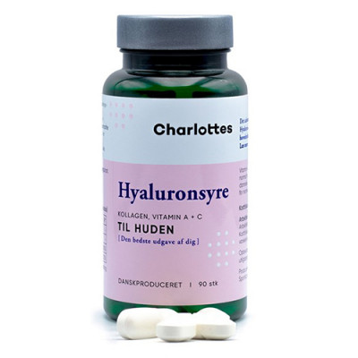 Charlottes Hyaluronsyre 90tab