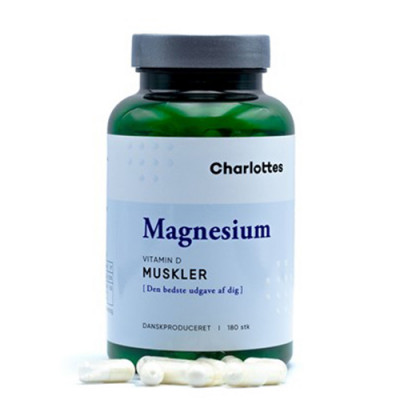 Charlottes Magnesium (180 kap)