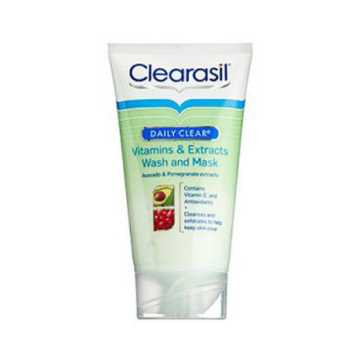 Clearasil Daily Clear Vitamins & Extracts Wash and Mask (150 ml)
