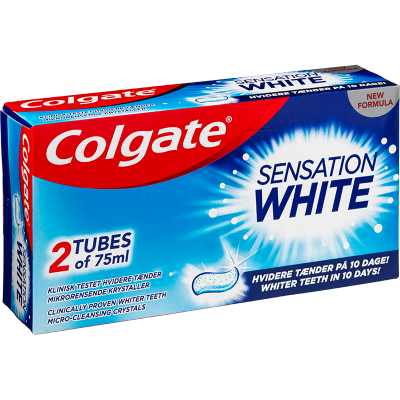 Colgate Sensation White Tandpasta (2 x 75 ml)