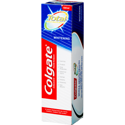 Colgate Total Whitening Tandpasta (100 ml)