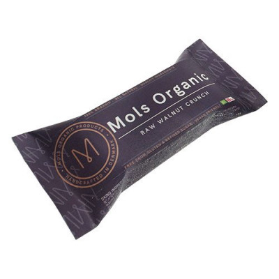 Mols Organic Raw bar choko walnut Ø (42 g)