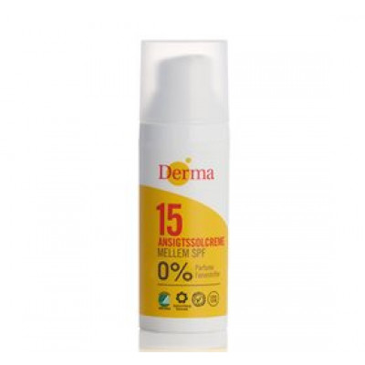 Derma Sun Ansigtssolcreme SPF 15 (50 ml)