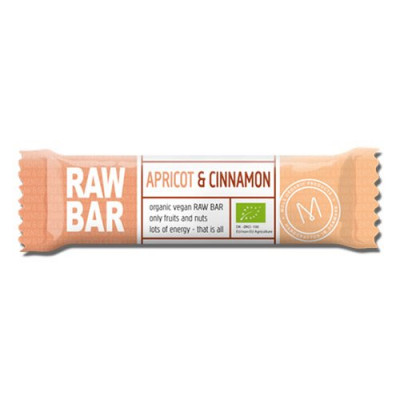 Mols Organic Raw Bar Apricot & Cinnamon Ø (45 g)