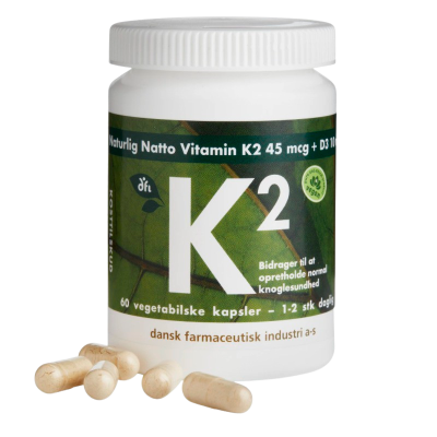 dfi Vitamin K2 45 mcg (60 kapsler)