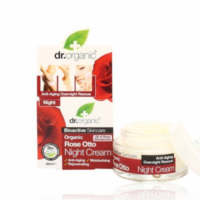 Dr. Organic Rose Otto Night Cream (50 ml)