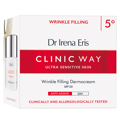 Dr. Irena Eris Clinic Way 5 Wrinkle Filling Dermocream SPF20 (50 ml)