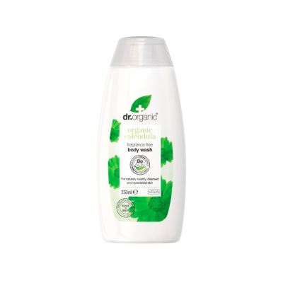 Dr. Organic Calendula Fragrance Free Body Wash (250 ml)
