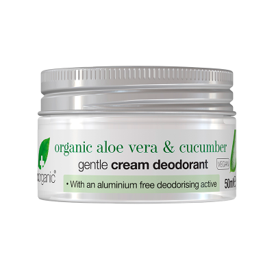 Dr. Organic Cream Deodorant Aloe Vera & Cucumber (50 ml)